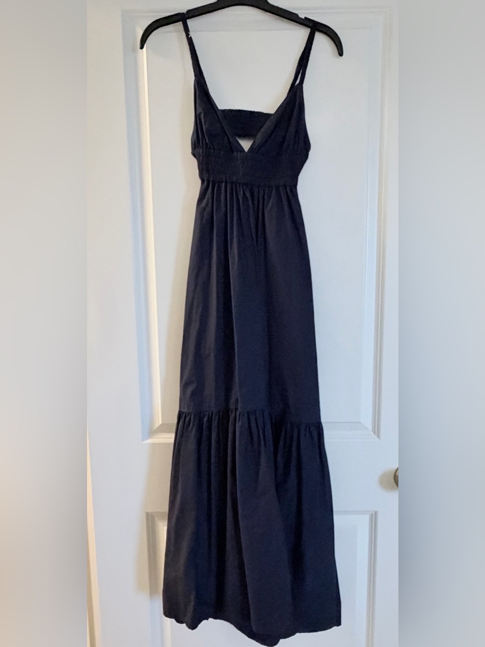 A.L.C. Navy Cutout Open Back Maxi Dress Size 2